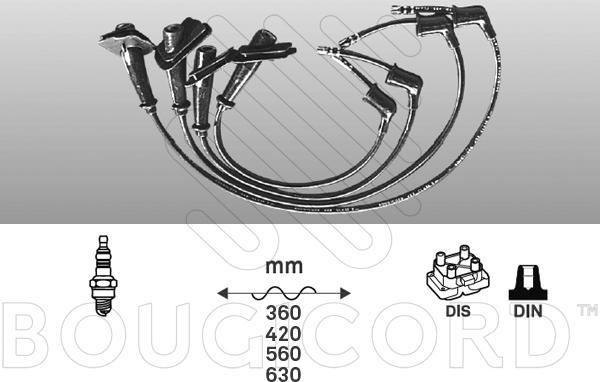 EFI 7204 - Kit de câbles d'allumage cwaw.fr