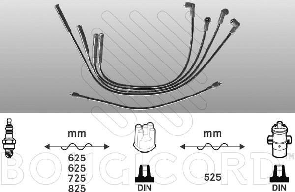 EFI 7219 - Kit de câbles d'allumage cwaw.fr