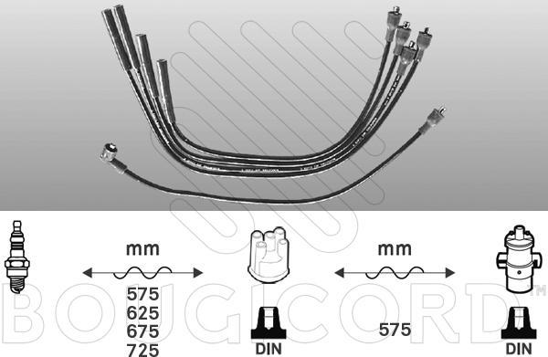 EFI 7218 - Kit de câbles d'allumage cwaw.fr