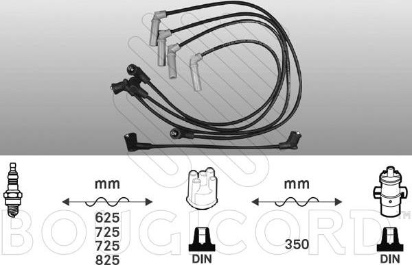 EFI 7234 - Kit de câbles d'allumage cwaw.fr