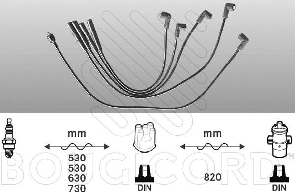 EFI 7233 - Kit de câbles d'allumage cwaw.fr