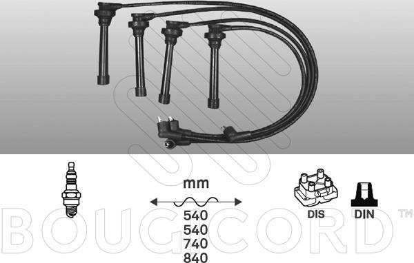 EFI 7237 - Kit de câbles d'allumage cwaw.fr