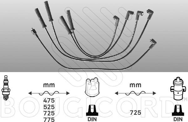 EFI 7221 - Kit de câbles d'allumage cwaw.fr