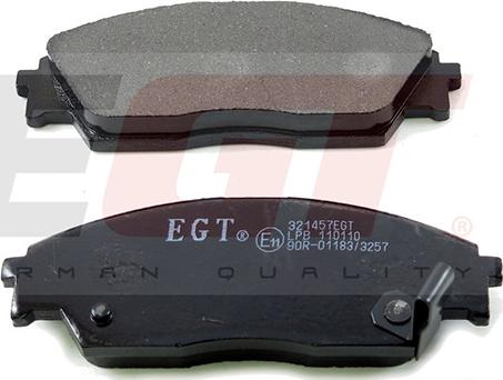 EGT 321457EGT - Kit de plaquettes de frein, frein à disque cwaw.fr