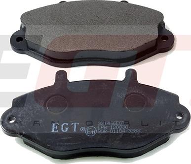 EGT 321466EGT - Kit de plaquettes de frein, frein à disque cwaw.fr