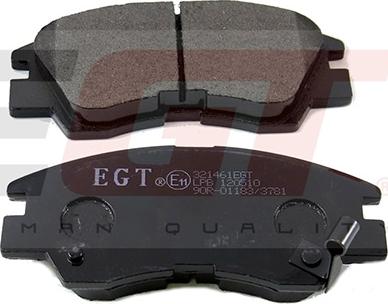 EGT 321461EGT - Kit de plaquettes de frein, frein à disque cwaw.fr