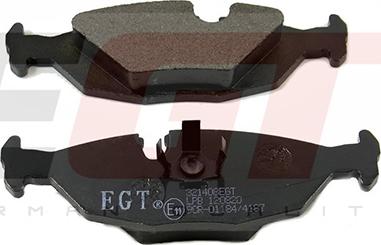 EGT 321408EGT - Kit de plaquettes de frein, frein à disque cwaw.fr