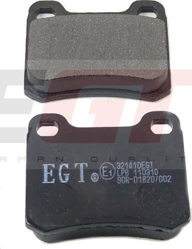 EGT 321410EGT - Kit de plaquettes de frein, frein à disque cwaw.fr