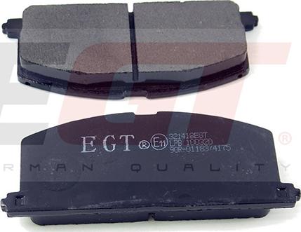 EGT 321418EGT - Kit de plaquettes de frein, frein à disque cwaw.fr