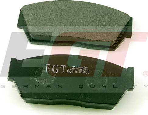 EGT 321422EGT - Kit de plaquettes de frein, frein à disque cwaw.fr