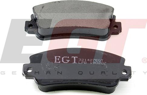 EGT 321427EGT - Kit de plaquettes de frein, frein à disque cwaw.fr