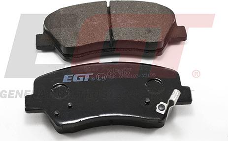 EGT 321561EGT - Kit de plaquettes de frein, frein à disque cwaw.fr