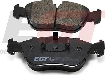 EGT 321506cEGT - Kit de plaquettes de frein, frein à disque cwaw.fr