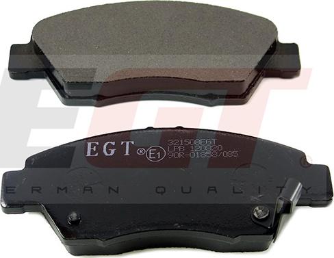 EGT 321508EGT - Kit de plaquettes de frein, frein à disque cwaw.fr