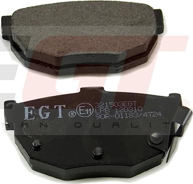 EGT 321503EGT - Kit de plaquettes de frein, frein à disque cwaw.fr