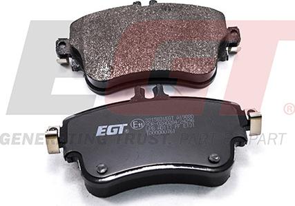 EGT 321583iEGT - Kit de plaquettes de frein, frein à disque cwaw.fr