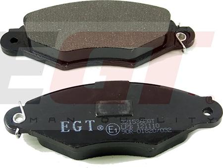 EGT 321536EGT - Kit de plaquettes de frein, frein à disque cwaw.fr