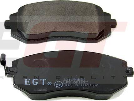 EGT 321694EGT - Kit de plaquettes de frein, frein à disque cwaw.fr