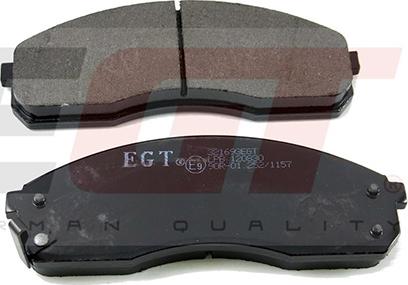 EGT 321693EGT - Kit de plaquettes de frein, frein à disque cwaw.fr