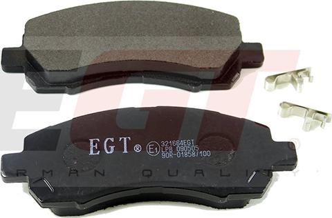 EGT 321664EGT - Kit de plaquettes de frein, frein à disque cwaw.fr