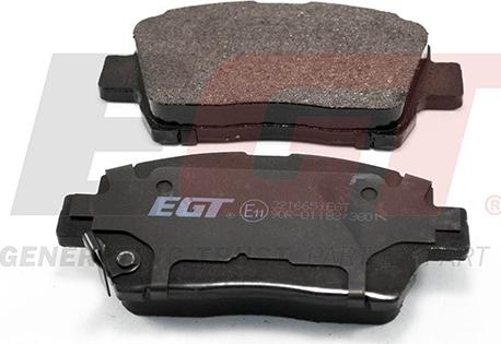 EGT 321665iEGT - Kit de plaquettes de frein, frein à disque cwaw.fr