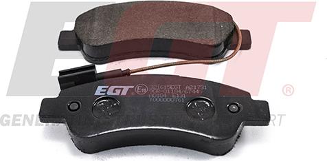 EGT 321615EGT - Kit de plaquettes de frein, frein à disque cwaw.fr