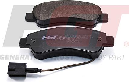 EGT 321615iEGT - Kit de plaquettes de frein, frein à disque cwaw.fr