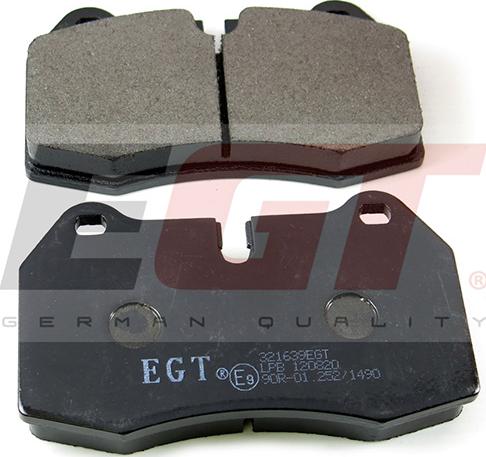 EGT 321639EGT - Kit de plaquettes de frein, frein à disque cwaw.fr