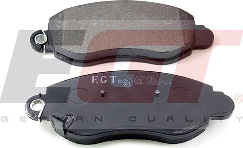 EGT 321634EGT - Kit de plaquettes de frein, frein à disque cwaw.fr