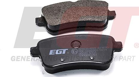 EGT 321631cEGT - Kit de plaquettes de frein, frein à disque cwaw.fr