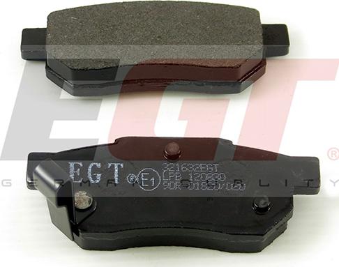 EGT 321632EGT - Kit de plaquettes de frein, frein à disque cwaw.fr