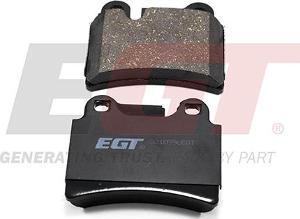 EGT 321099cEGT - Kit de plaquettes de frein, frein à disque cwaw.fr