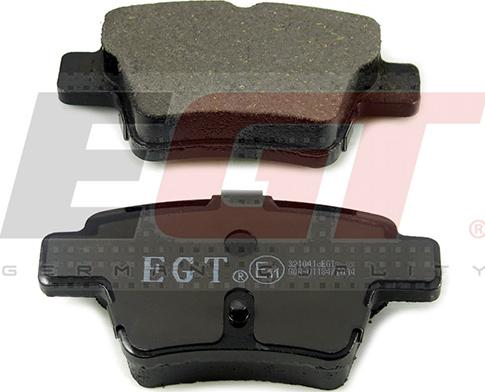 EGT 321041cEGT - Kit de plaquettes de frein, frein à disque cwaw.fr