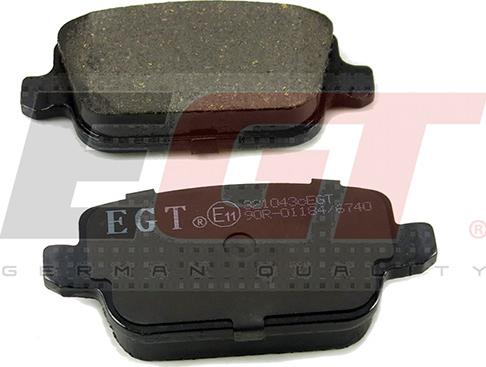 EGT 321043cEGT - Kit de plaquettes de frein, frein à disque cwaw.fr