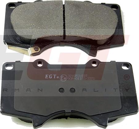 EGT 321057cEGT - Kit de plaquettes de frein, frein à disque cwaw.fr