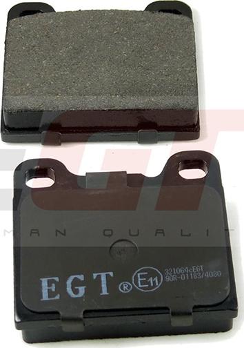 EGT 321064cEGT - Kit de plaquettes de frein, frein à disque cwaw.fr