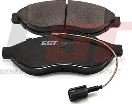 EGT 321068iEGT - Kit de plaquettes de frein, frein à disque cwaw.fr