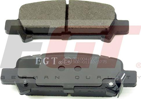 EGT 321004iEGT - Kit de plaquettes de frein, frein à disque cwaw.fr