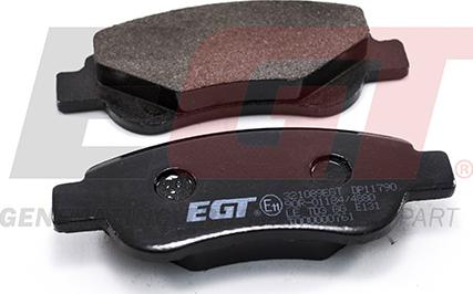 EGT 321089EGT - Kit de plaquettes de frein, frein à disque cwaw.fr