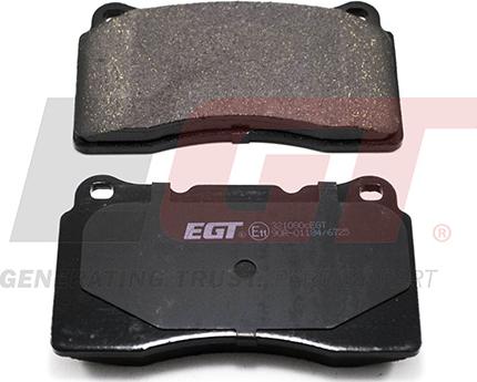 EGT 321080cEGT - Kit de plaquettes de frein, frein à disque cwaw.fr