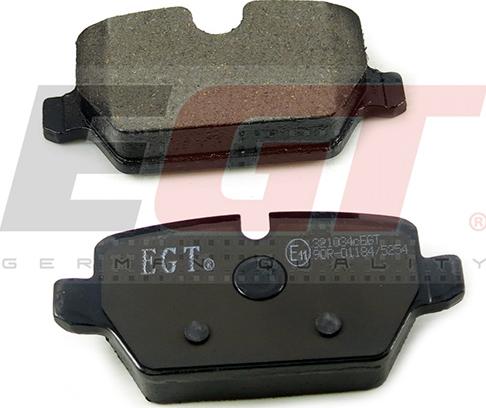 EGT 321034cEGT - Kit de plaquettes de frein, frein à disque cwaw.fr