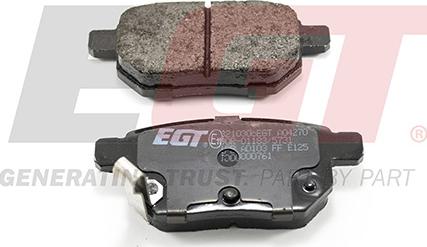 EGT 321030cEGT - Kit de plaquettes de frein, frein à disque cwaw.fr