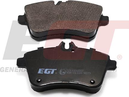 EGT 321110iEGT - Kit de plaquettes de frein, frein à disque cwaw.fr