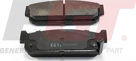 EGT 321136iEGT - Kit de plaquettes de frein, frein à disque cwaw.fr