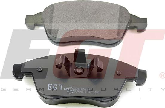 EGT 321855iEGT - Kit de plaquettes de frein, frein à disque cwaw.fr