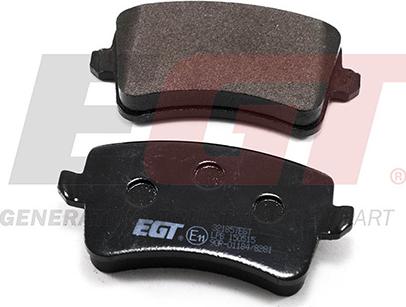 EGT 321857EGT - Kit de plaquettes de frein, frein à disque cwaw.fr