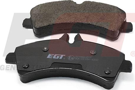 EGT 321866cEGT - Kit de plaquettes de frein, frein à disque cwaw.fr