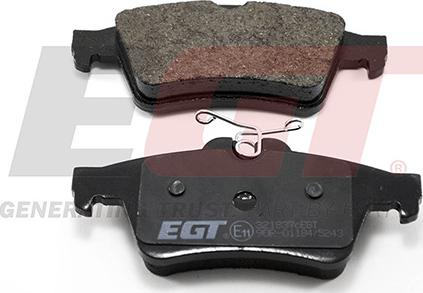 EGT 321837cEGT - Kit de plaquettes de frein, frein à disque cwaw.fr