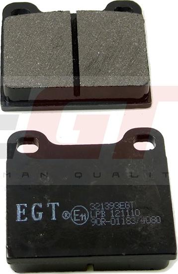 EGT 321393EGT - Kit de plaquettes de frein, frein à disque cwaw.fr