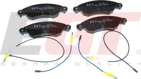 EGT 321749EGT - Kit de plaquettes de frein, frein à disque cwaw.fr